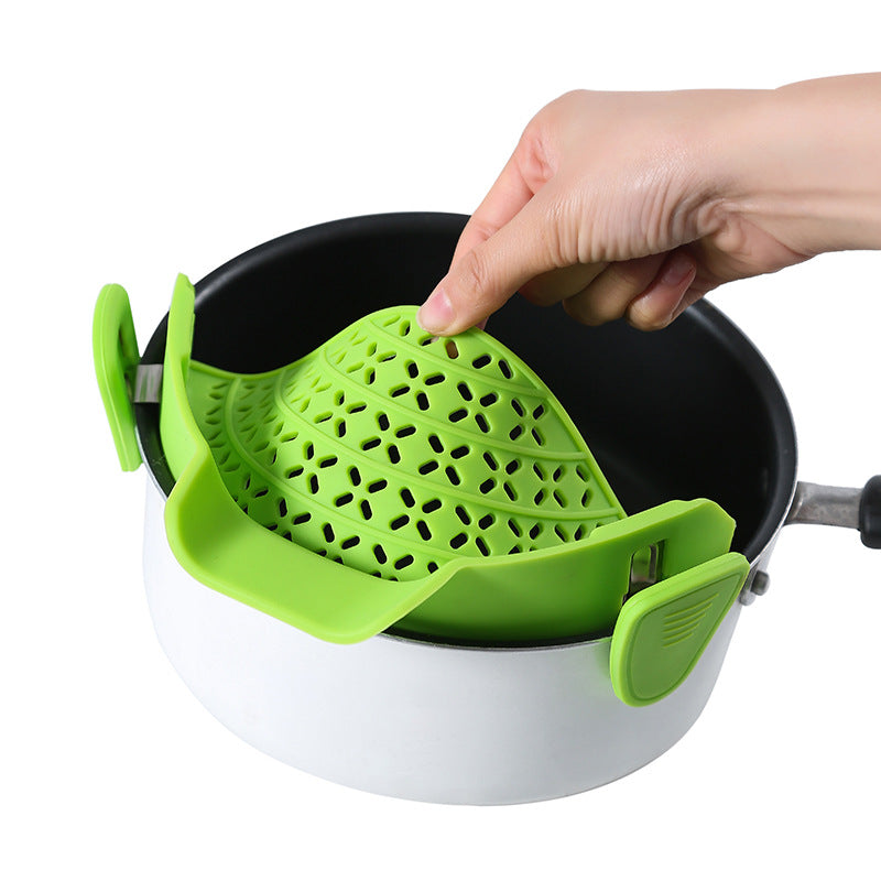 Kitchen Silicone Pot Side Drain Stopper - Kitchen & Cozy