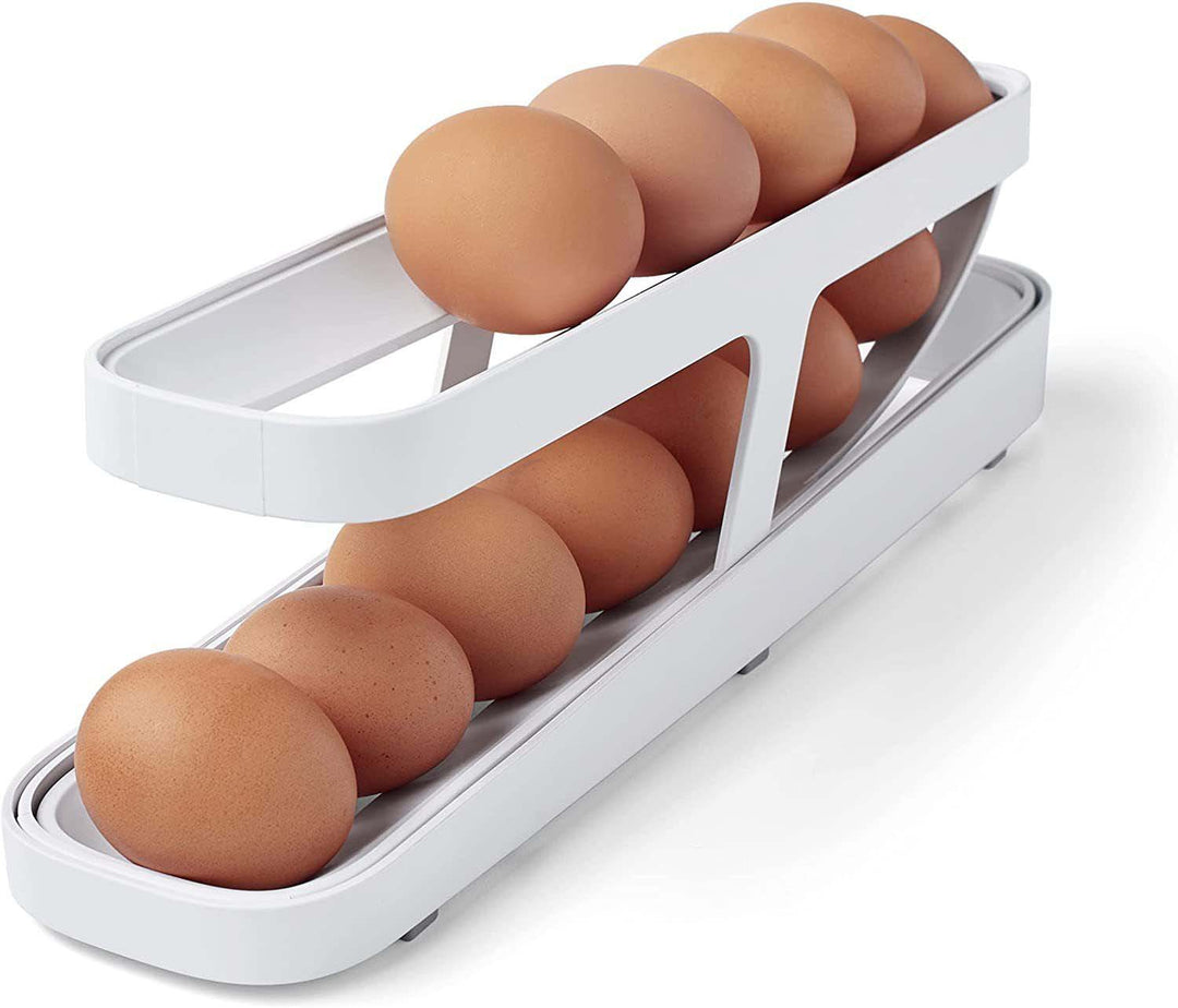 ] egg dispenser featuresorganizer rolldown refrigerator egg dispense
