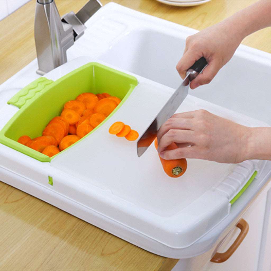 Kitchen drain cutting board - Kitchen & Cozy