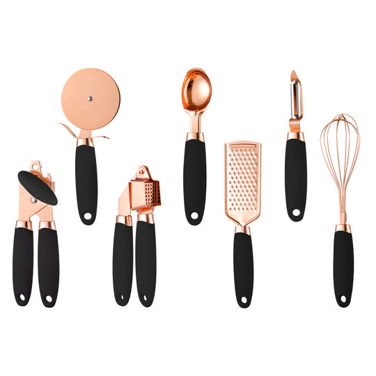 Kitchen Household Peeler Gadget Copper Plating Set kitchen gadgets set