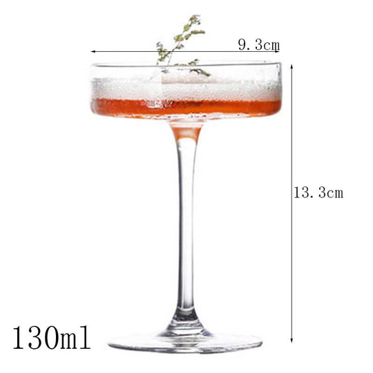 Creative glass cocktail glass