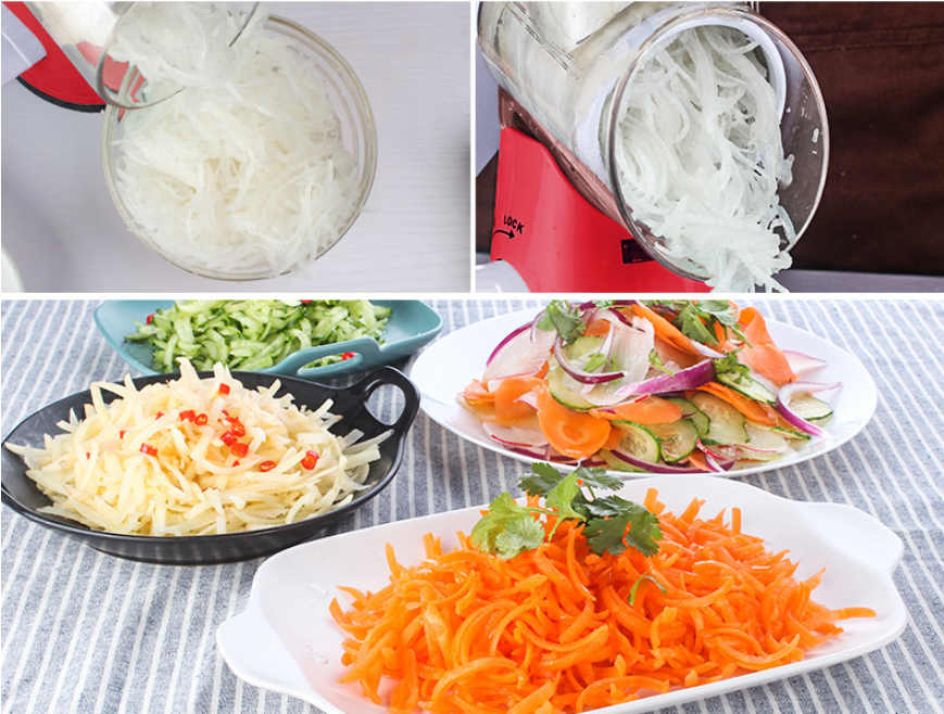 Multifunctional Round Mandoline Potato Slicer Vegetable Cutter - Kitchen & Cozy