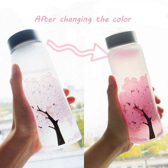 Color changing glass water glass