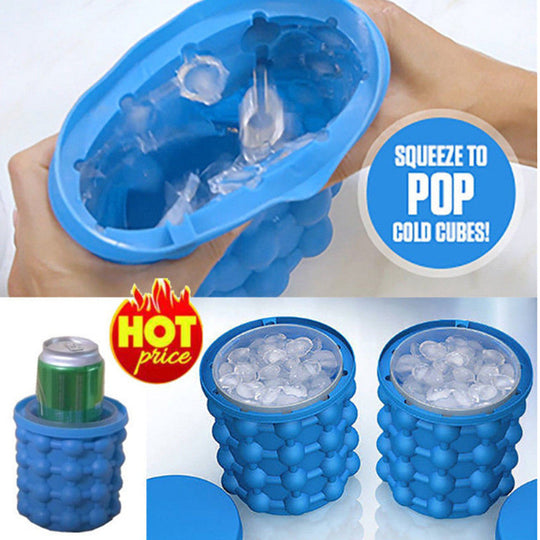 Champagne Container Silicone Bucket Saving Ice Cube Maker